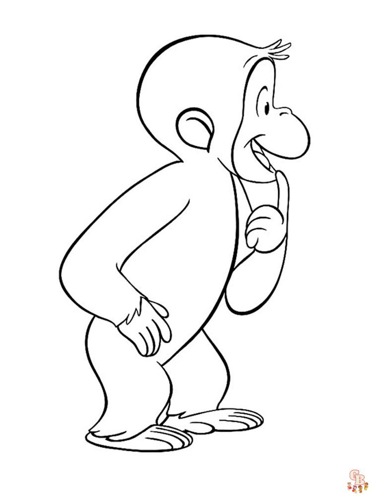 Apes Coloring Pages 22