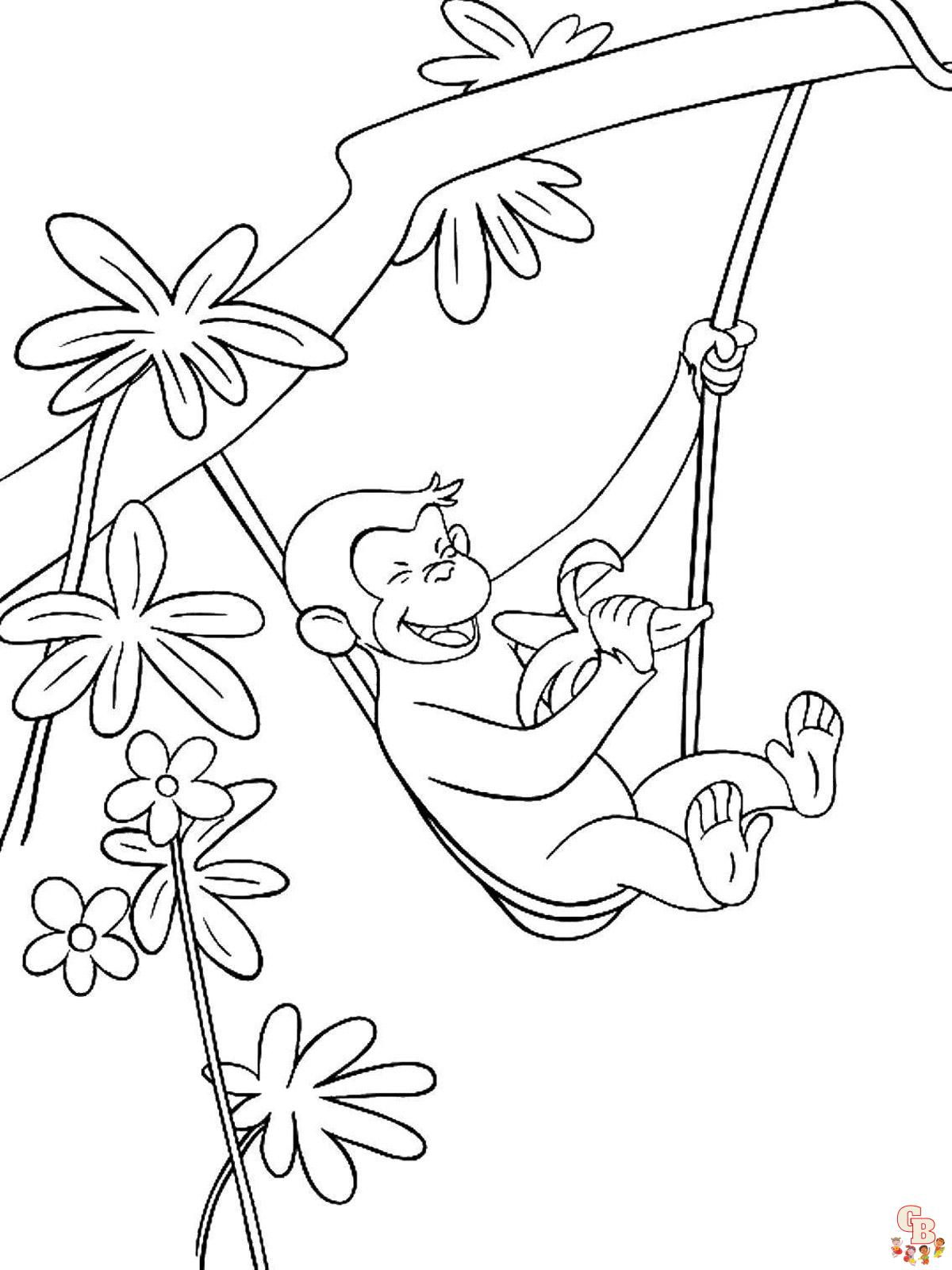 Apes Coloring Pages 26