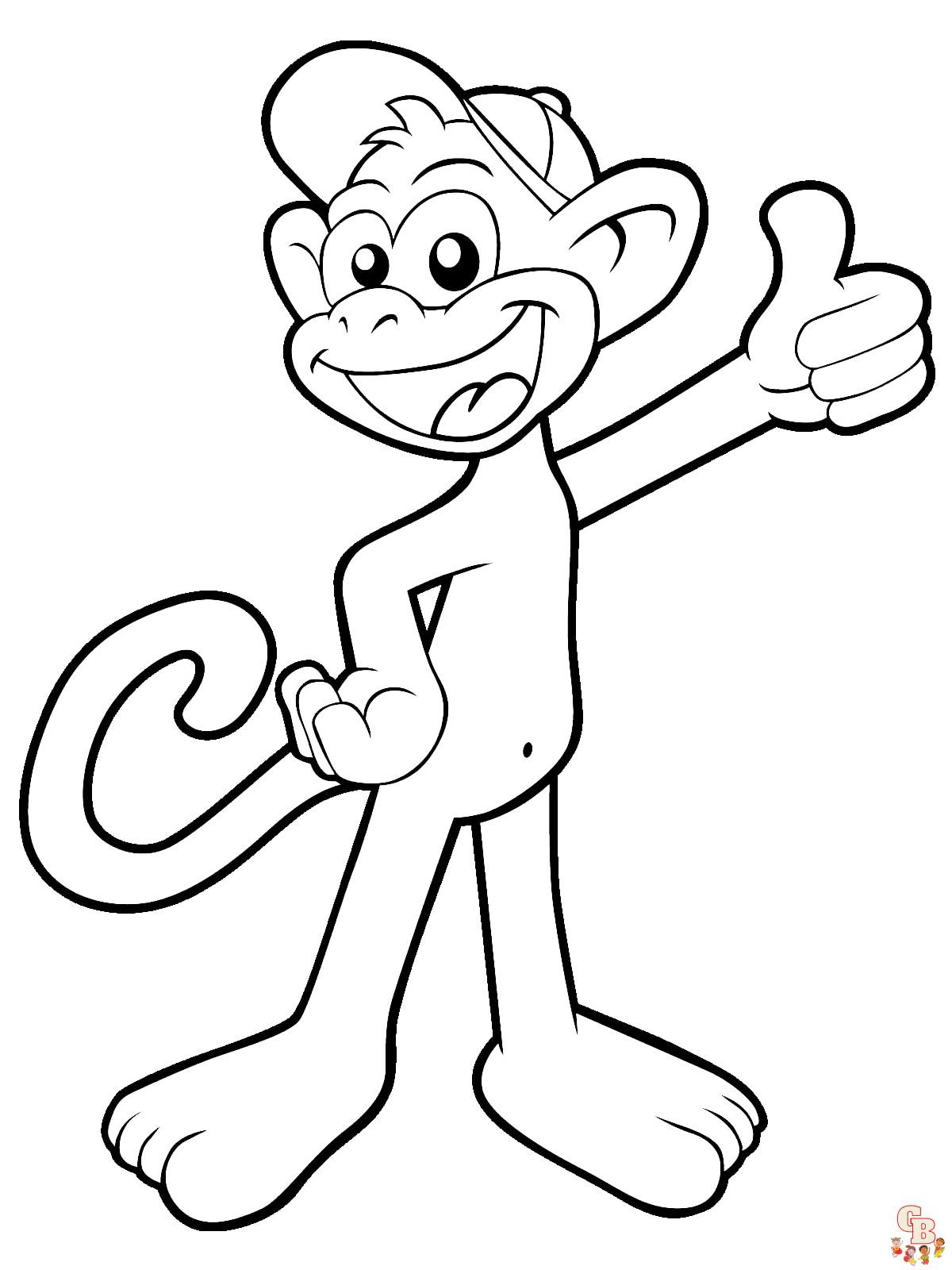 Apes Coloring Pages 31