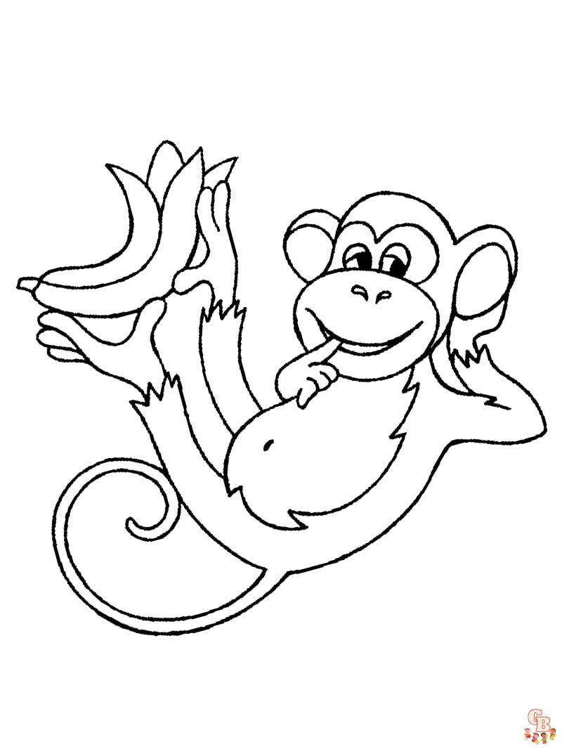 Apes Coloring Pages 37