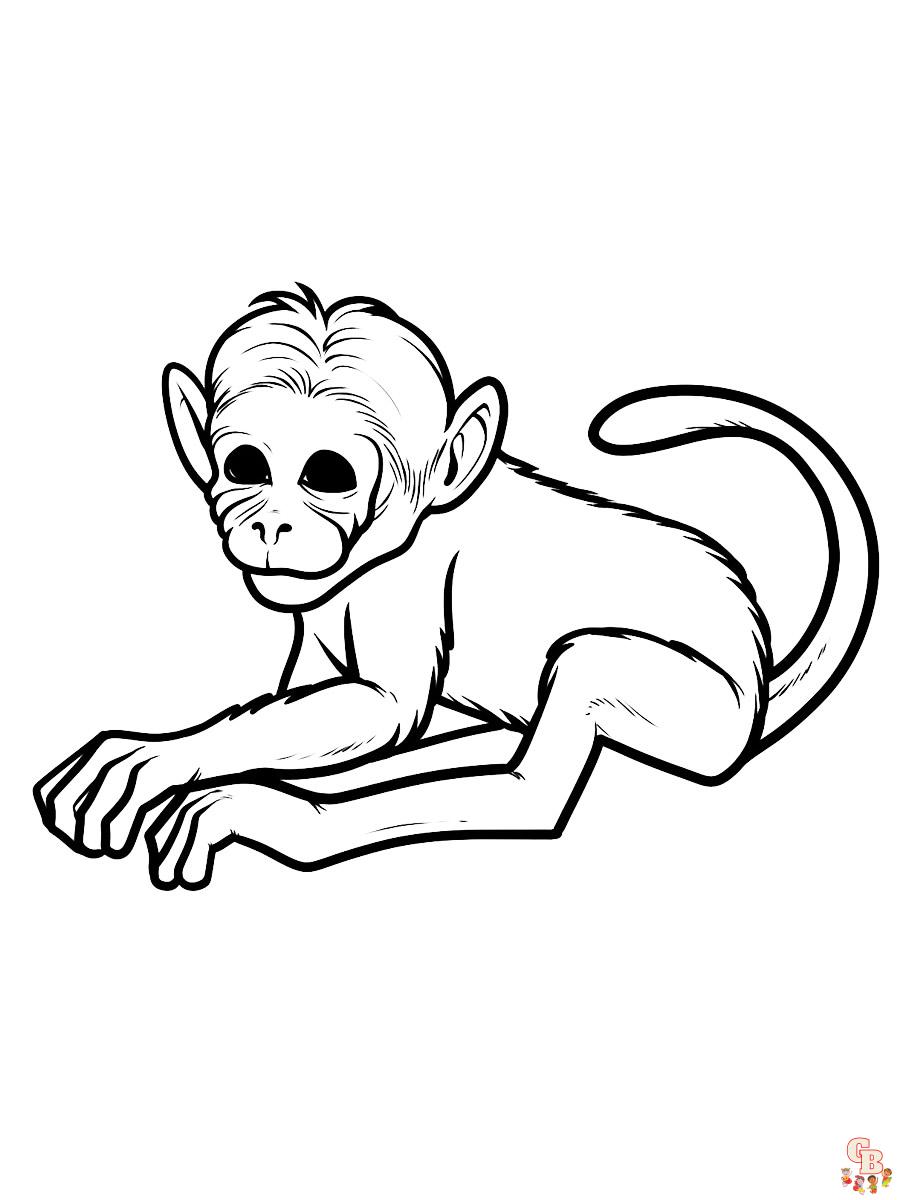 Apes Coloring Pages 44