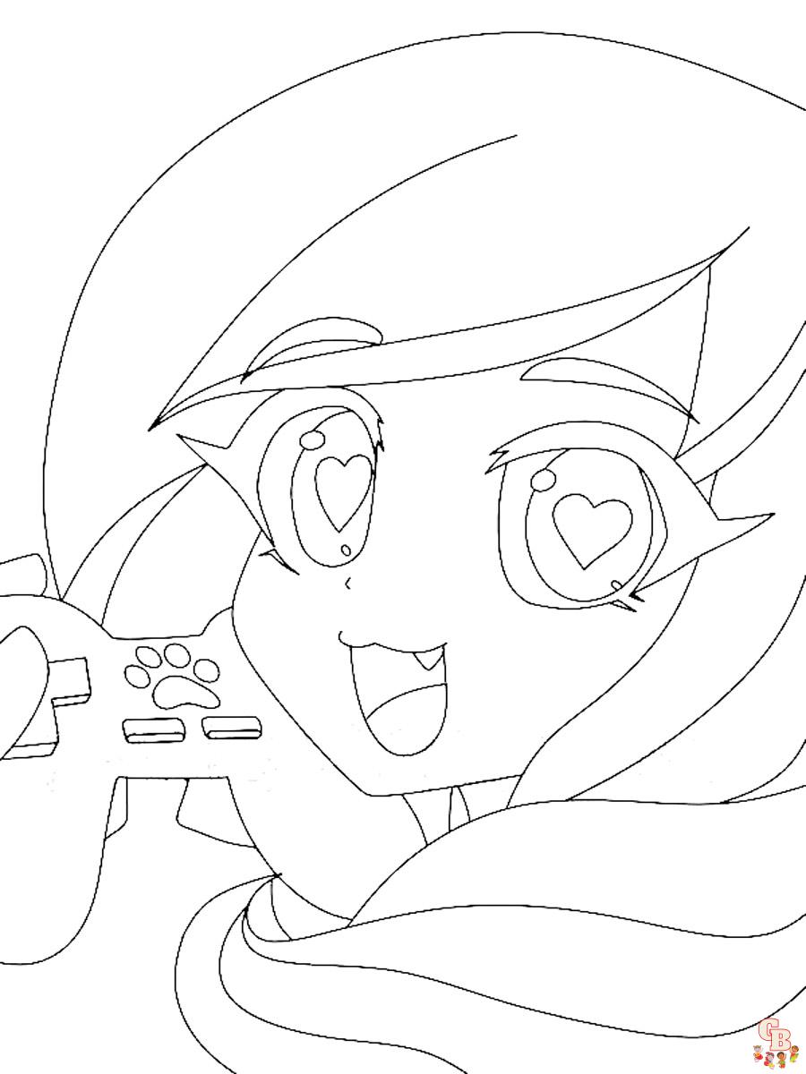 Aphmau Coloring Page 3