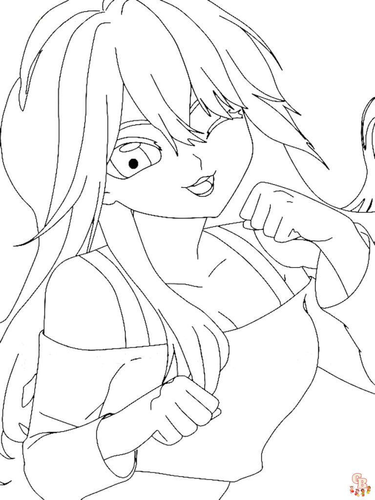 Aphmau Coloring Pages with GBcoloring's Free Printable
