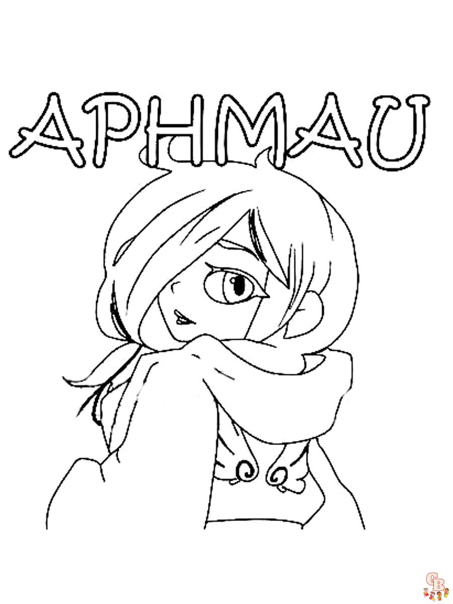 Aphmau Coloring Page 7