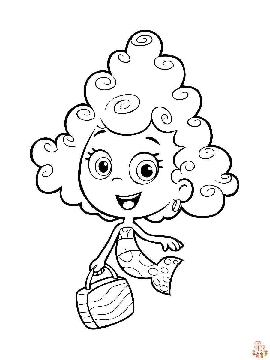 Bubble Guppies Coloring Pages 9
