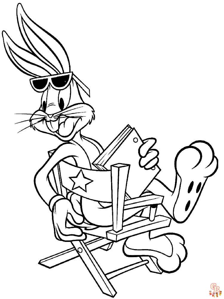 Bugs Bunny Coloring Pages