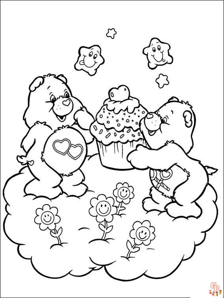 Care Bears Coloring Pages 10