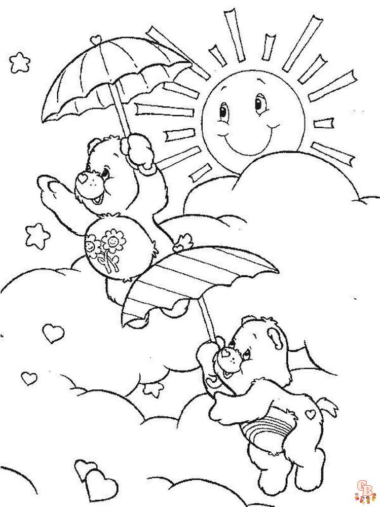 Care Bears Coloring Pages 13