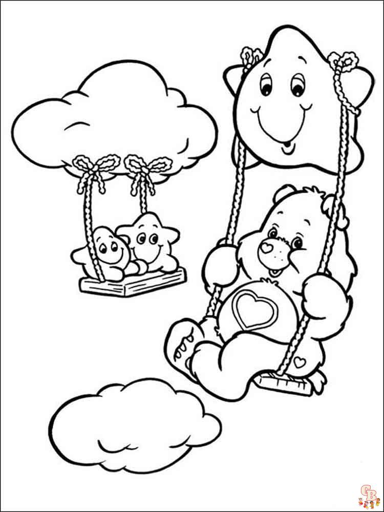 Care Bears Coloring Pages 14