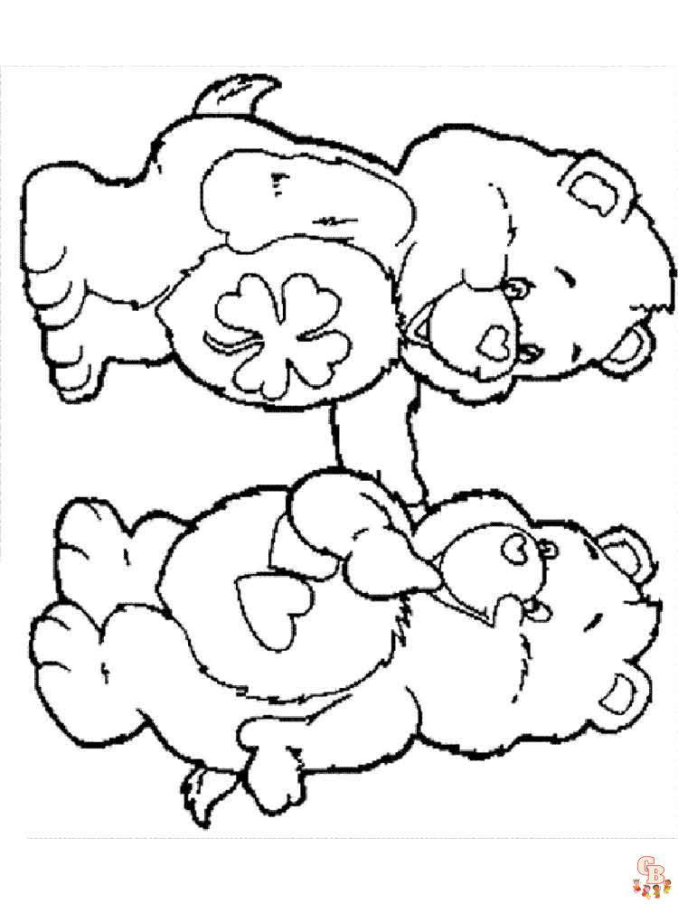 Care Bears Coloring Pages 17