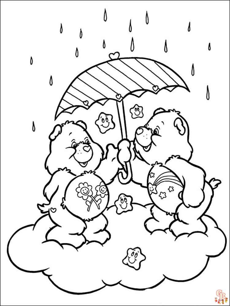 Care Bears Coloring Pages 18