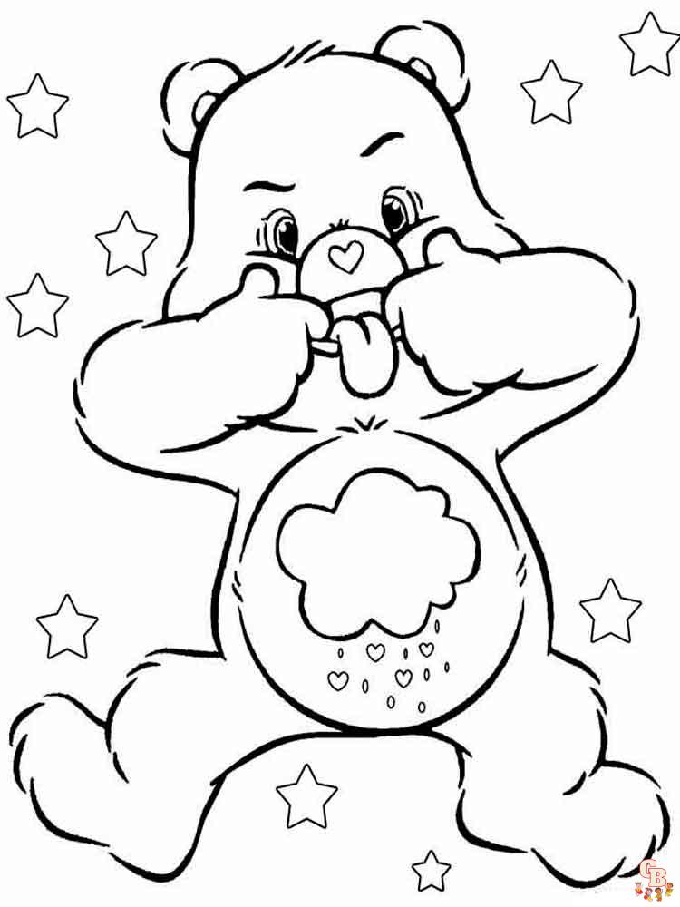 Care Bears Coloring Pages 21
