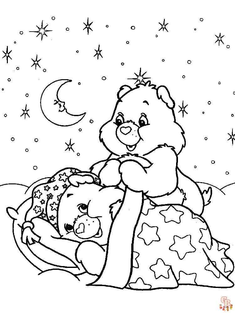 Care Bears Coloring Pages 22