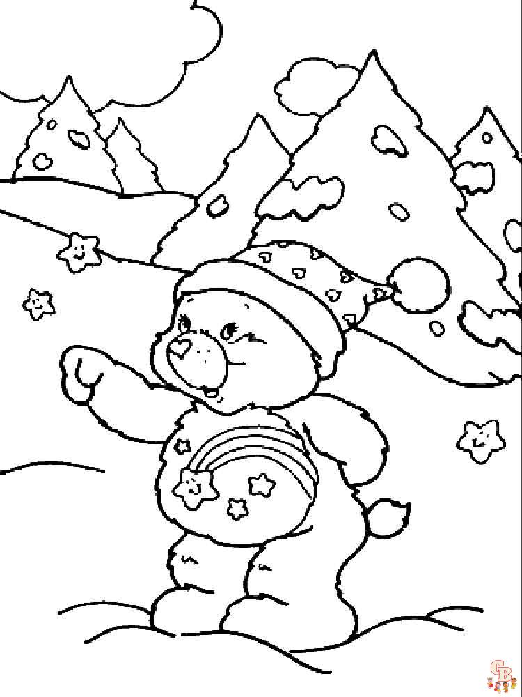 Care Bears Coloring Pages 23