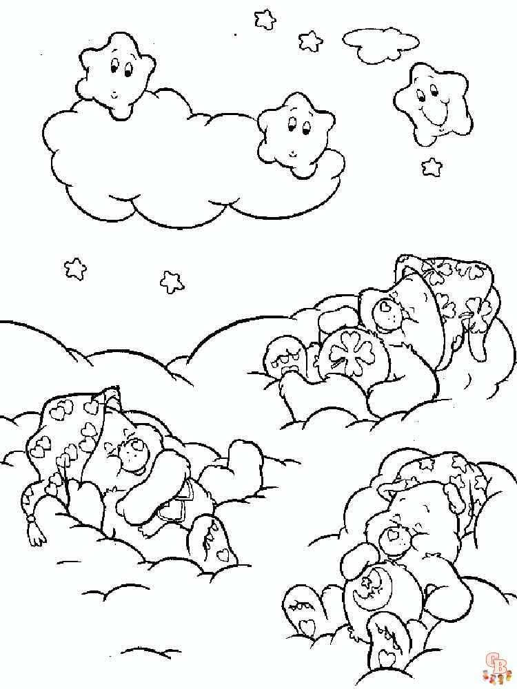 Care Bears Coloring Pages 3