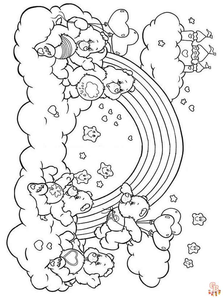 Care Bears Coloring Pages 4