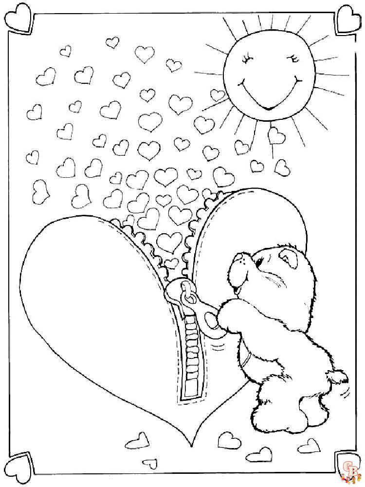 Care Bears Coloring Pages 6