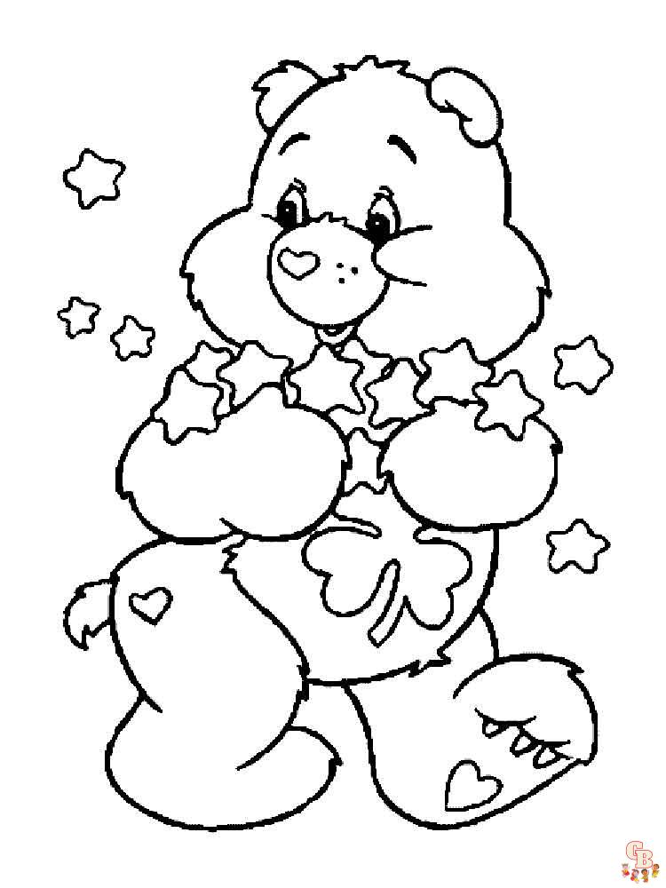 Care Bears Coloring Pages 8