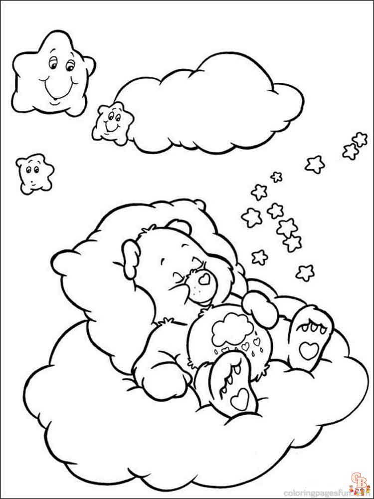 Care Bears Coloring Pages 9
