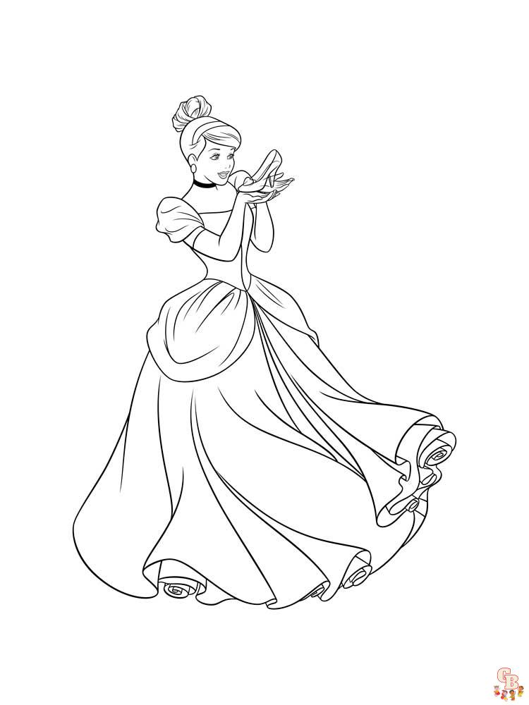 Cinderella värityssivut 32