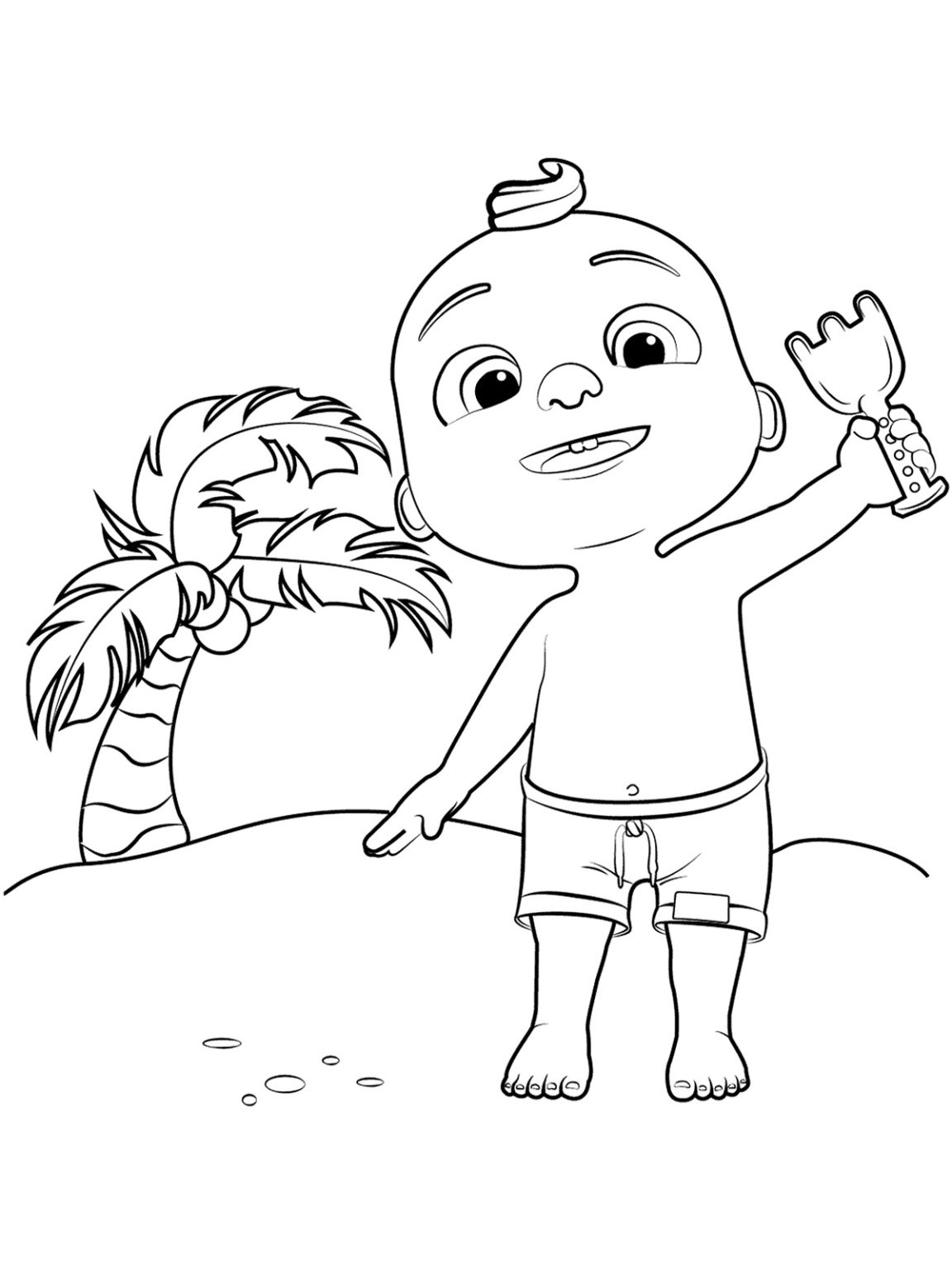 Cocomelon Coloring Pages Free Printable And Easy For Kids