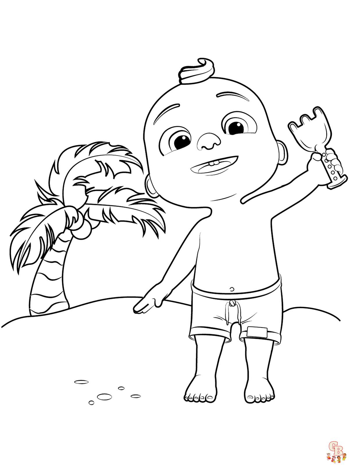 Cocomelon Coloring Pages 10
