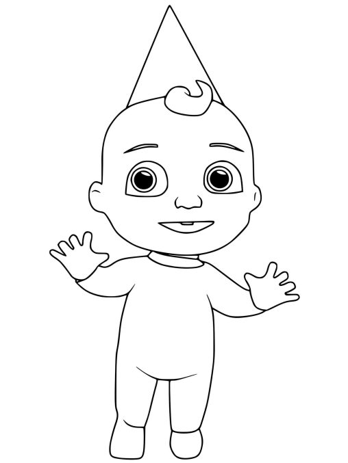 Cocomelon Coloring Pages Free Printable & Easy for Kids