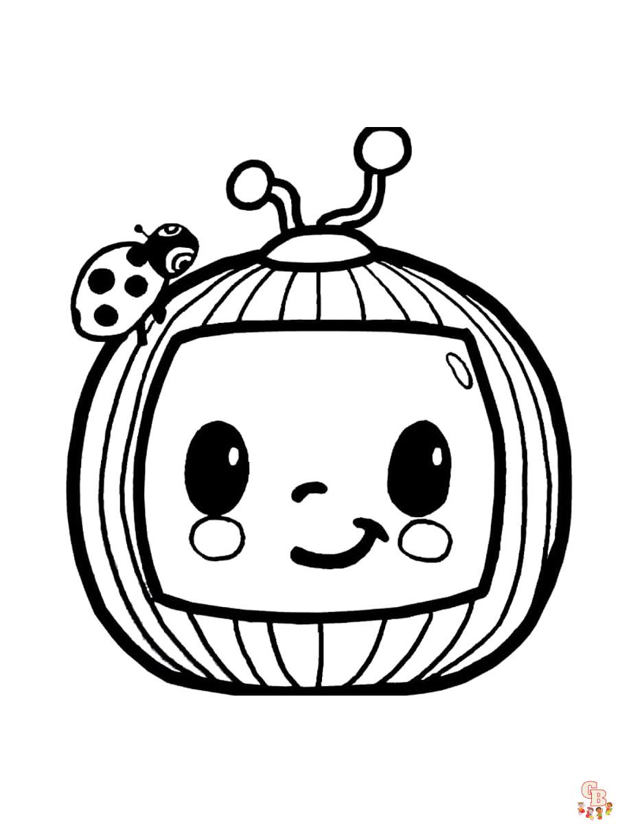 Most Adorable Cute Free Printable Cocomelon Coloring Pages