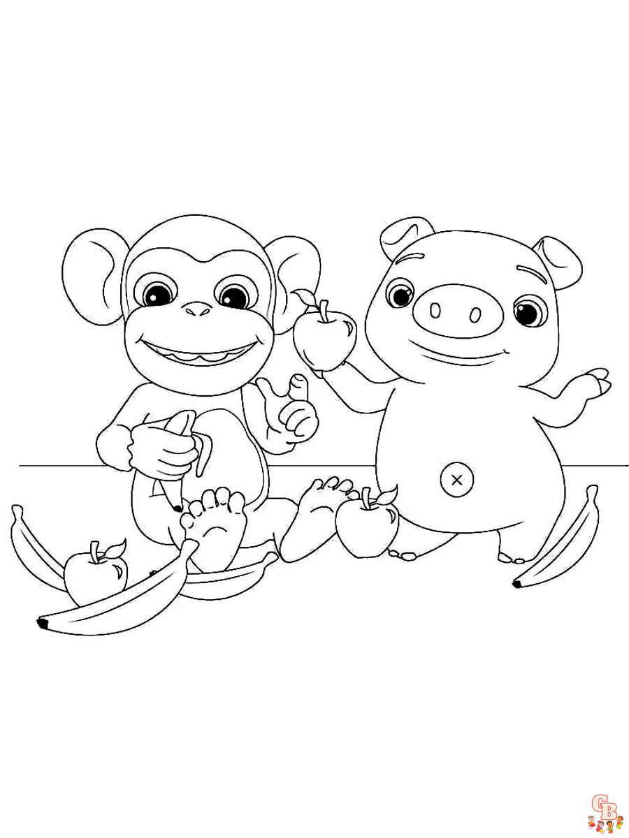 Cocomelon Coloring Pages 16