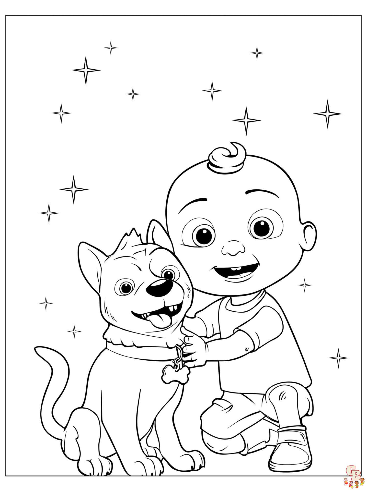 Cocomelon Coloring Pages 22