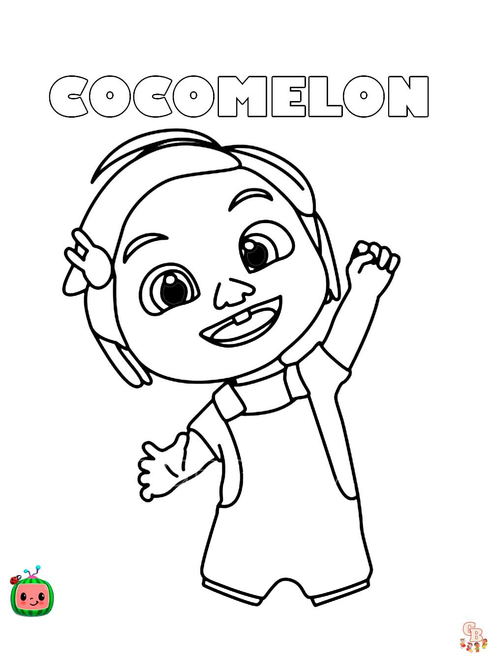 Cocomelon Coloring Pages 24