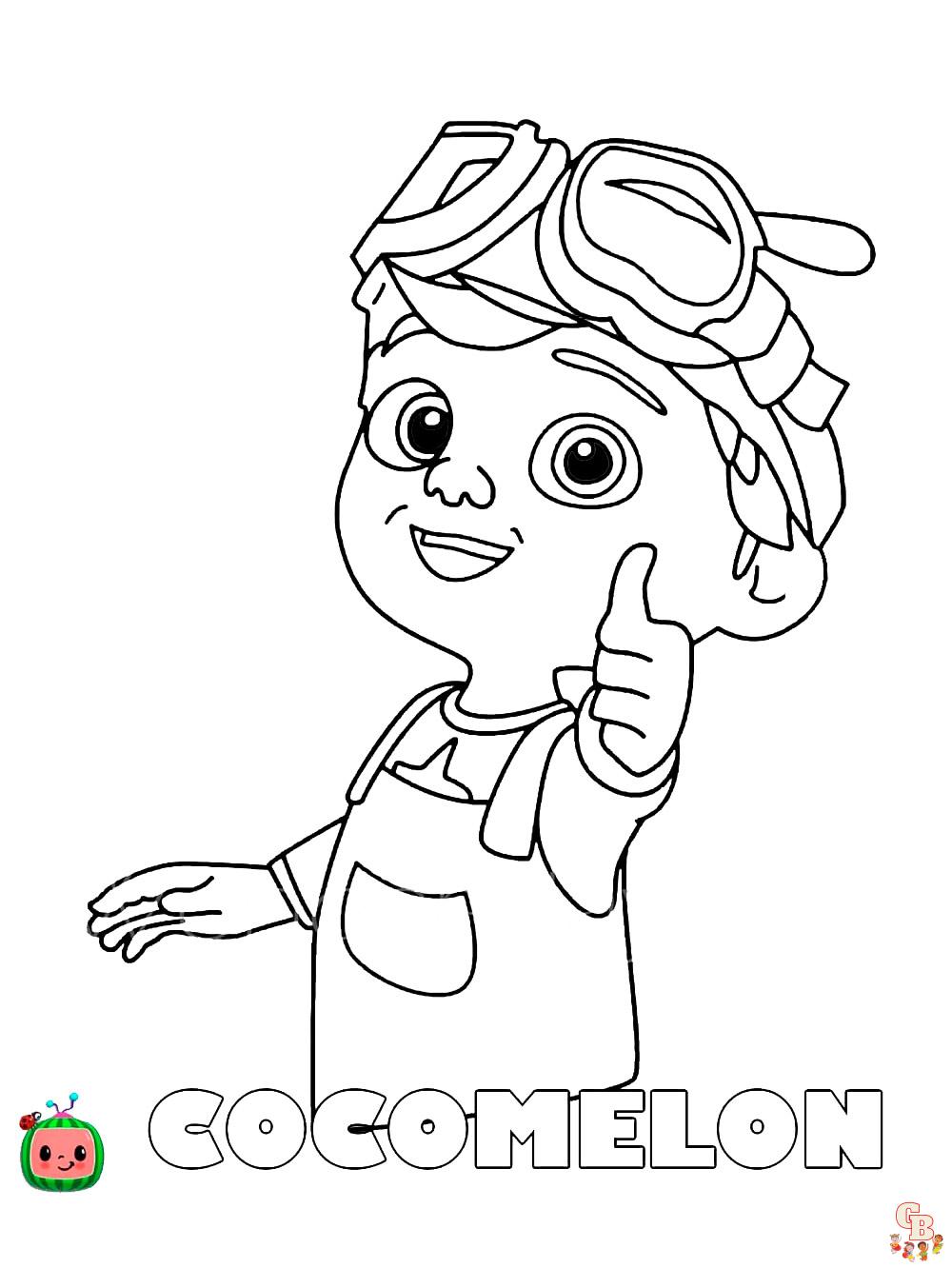 Cocomelon Coloring Pages 25