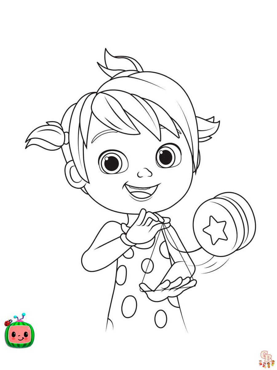 Cocomelon Coloring Pages 26
