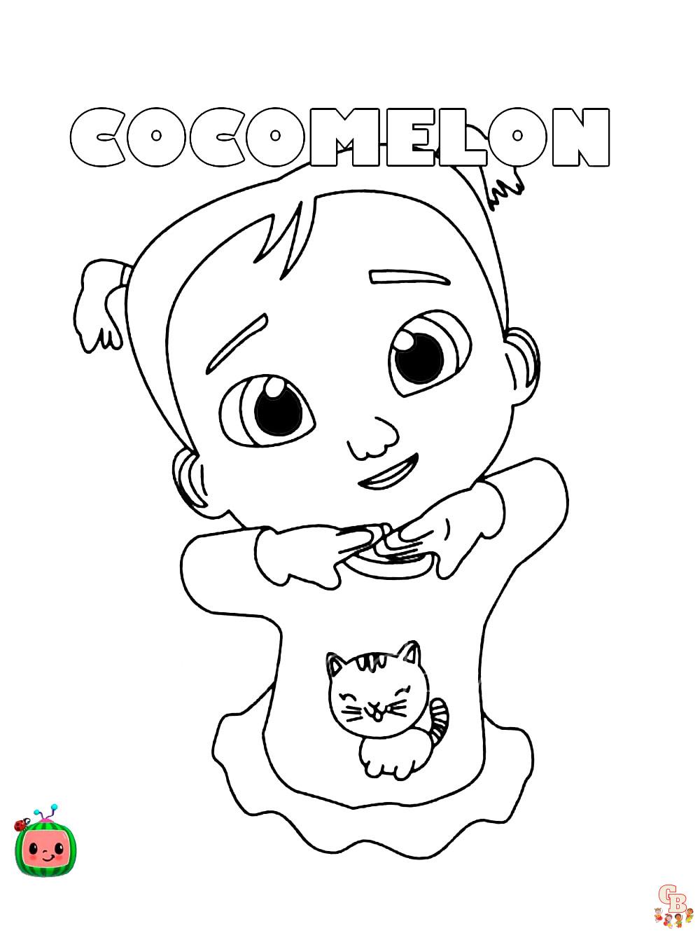 Cocomelon Coloring Pages 27