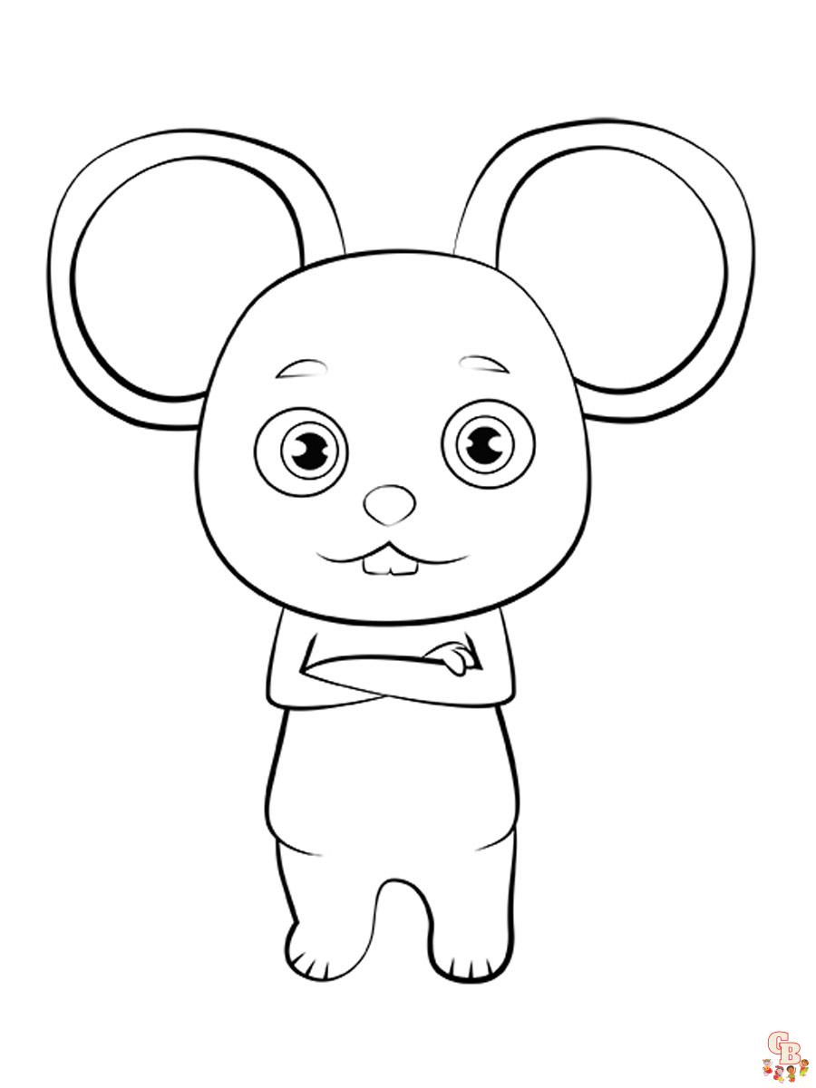 Most Adorable Cute Free Printable Cocomelon Coloring Pages