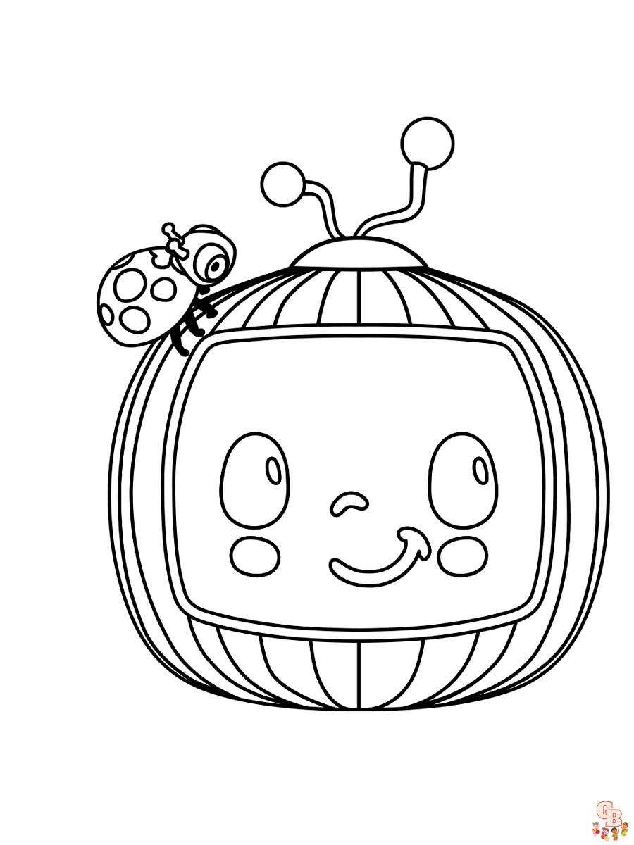 Cocomelon Coloring Pages: Free Printable & Easy for Kids