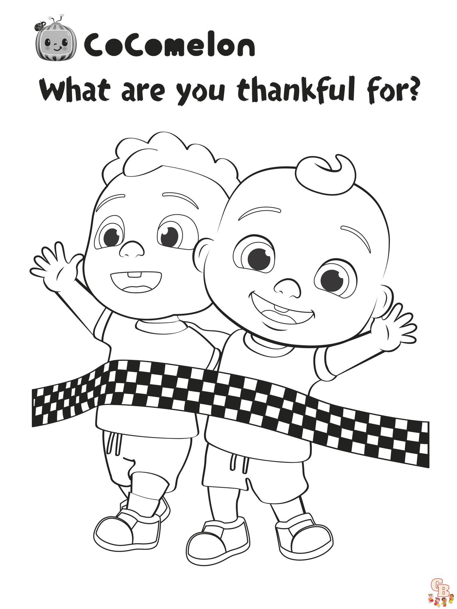 Cocomelon Coloring Pages 8