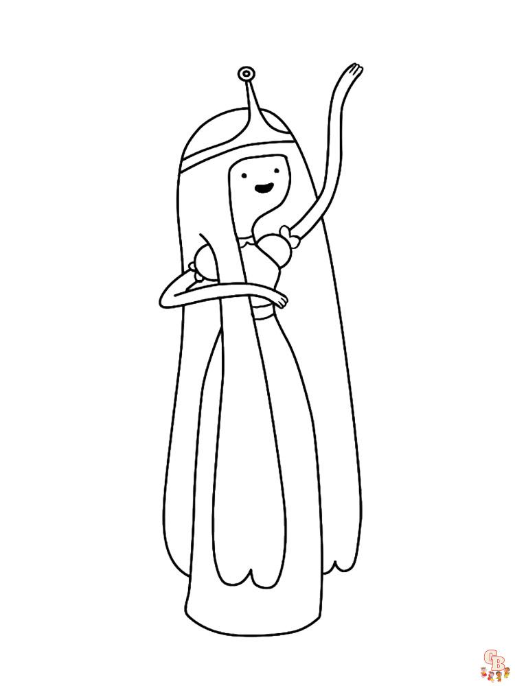 Coloring Pages Adventure Time 1