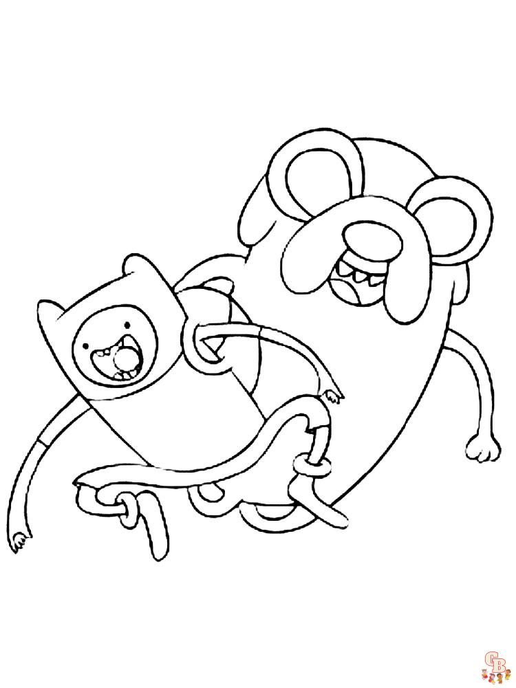 Coloring Pages Adventure Time 2