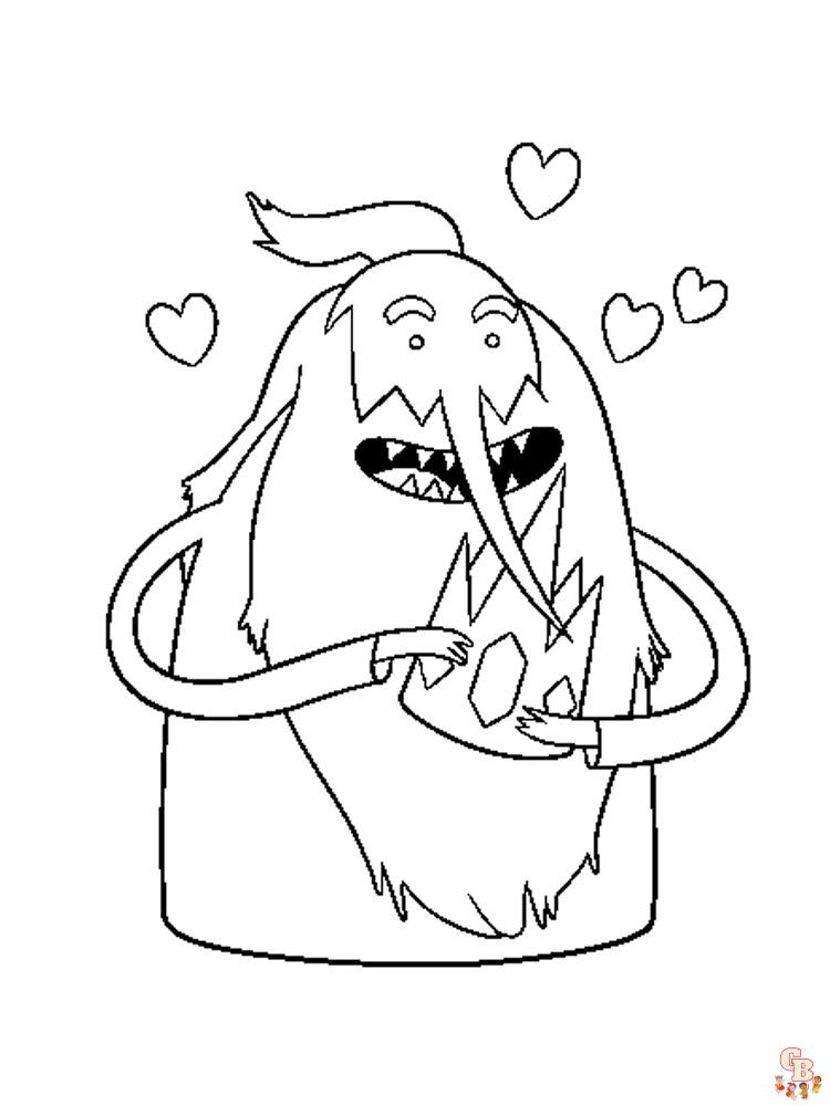 Coloring Pages Adventure Time 3