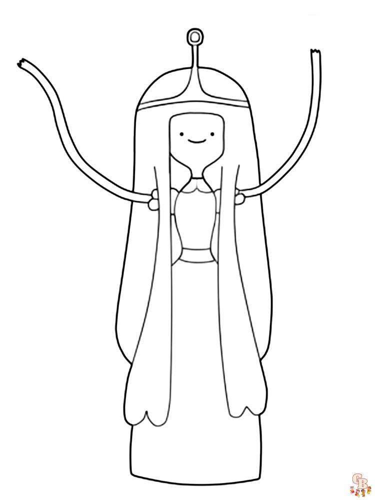 Coloring Pages Adventure Time 4