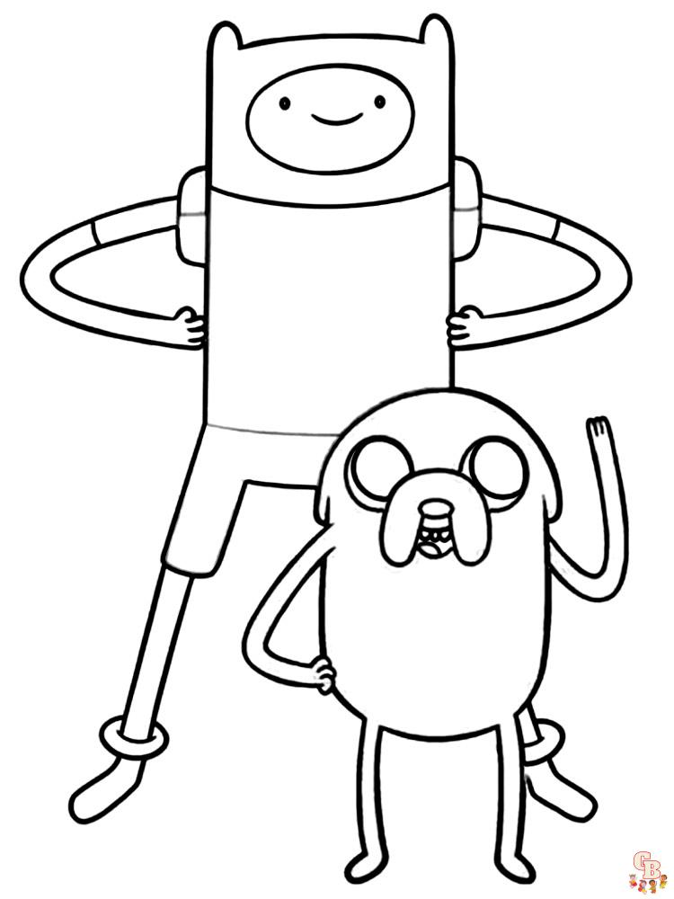 Coloring Pages Adventure Time 5