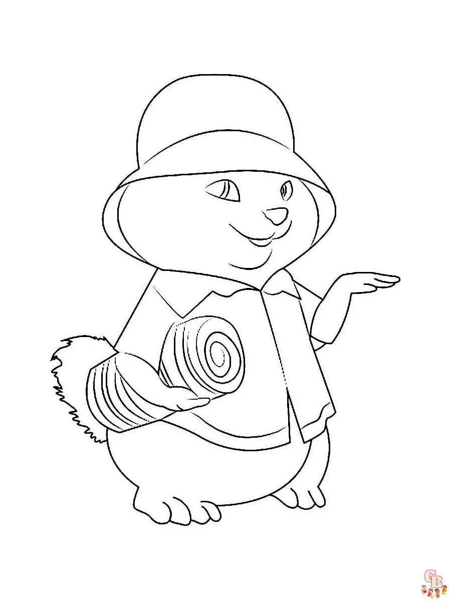 Coloring Pages Alvin And The Chipmunks 16