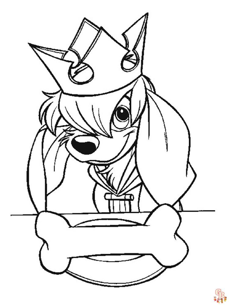 Coloring Pages Anastasia 6