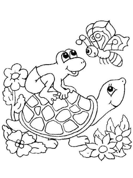 Turtle Coloring Pages - Free Printables For Kids