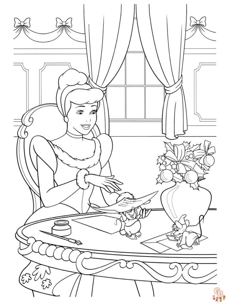 Coloring Pages Cinderella 22