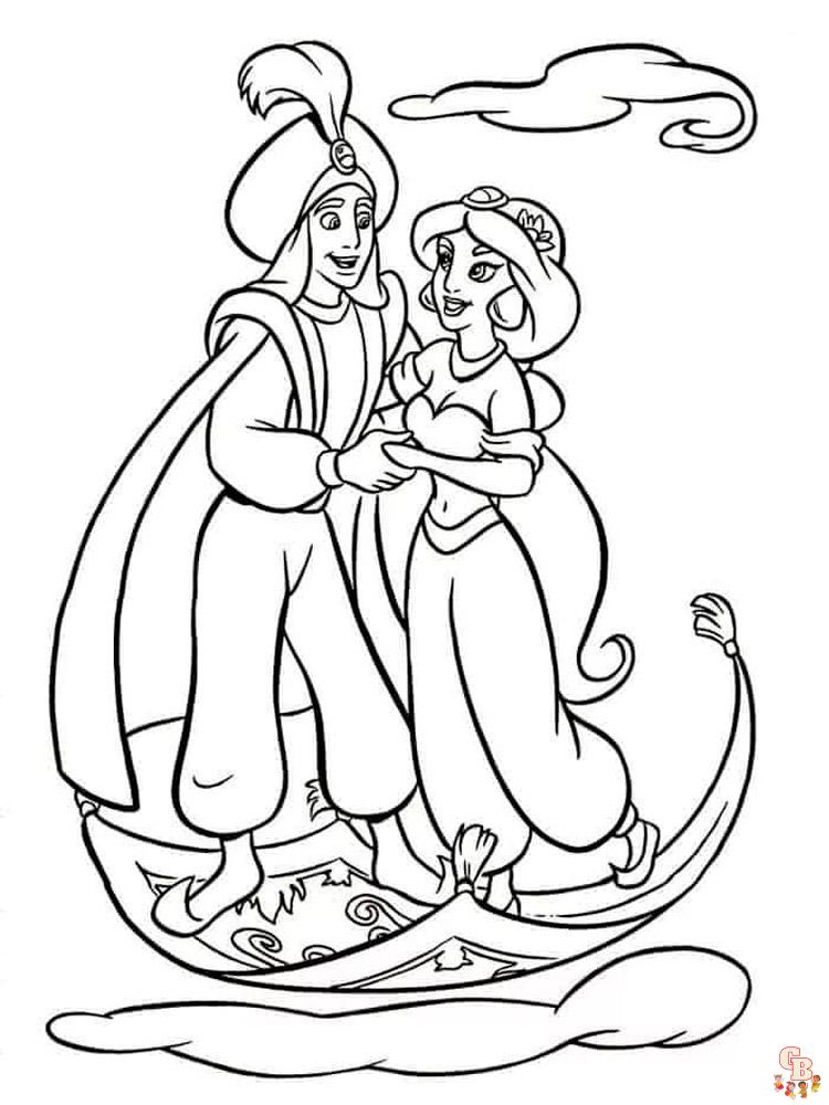 Coloring Pages Jasmine 16