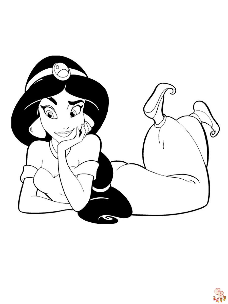 Coloring Pages Jasmine 18