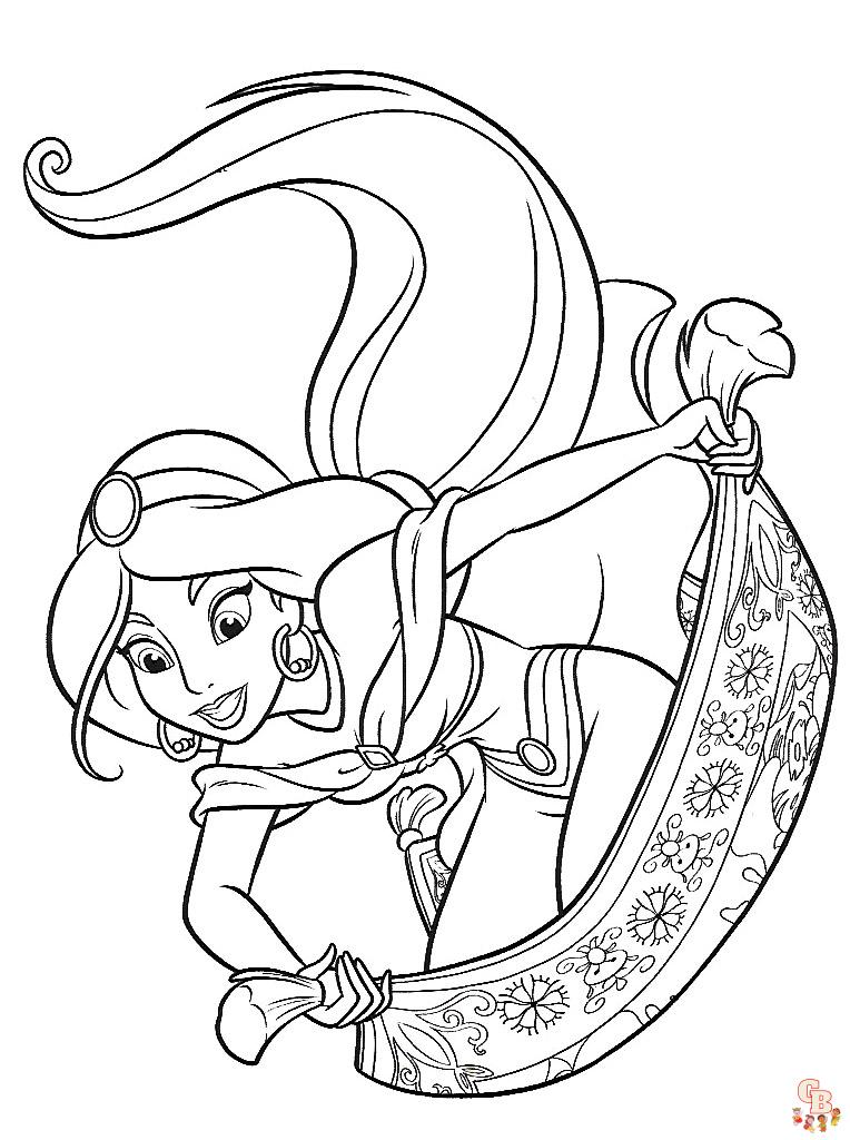 Coloring Pages Jasmine 2