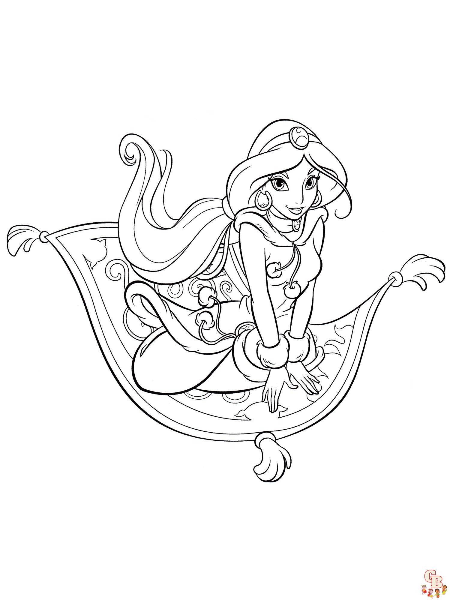 Coloring Pages Jasmine 20